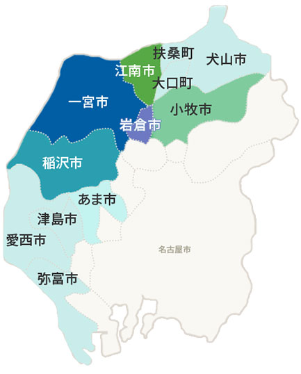 尾張エリアMAP